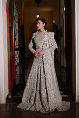 Pakistani Bridal Dress Fish Lehenga Choli Dupatta Style